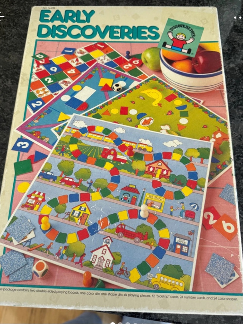 Vintage 1986 Ravensburger Early Discoveries
Board Learning Game Educational
